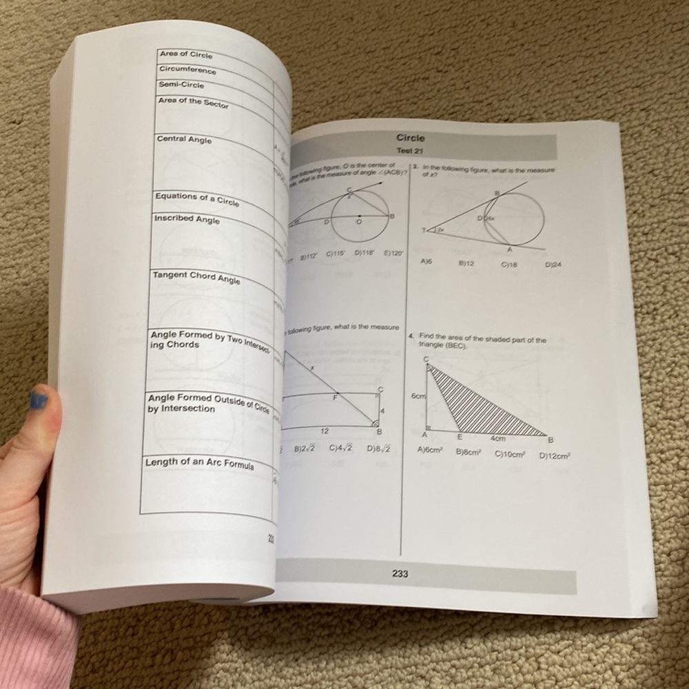 SAT 2021 Math Practice Book - Picture 3 of 3